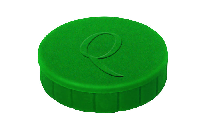 Quantore - Magnet 32mm 800 Gramm grün 10 Stück