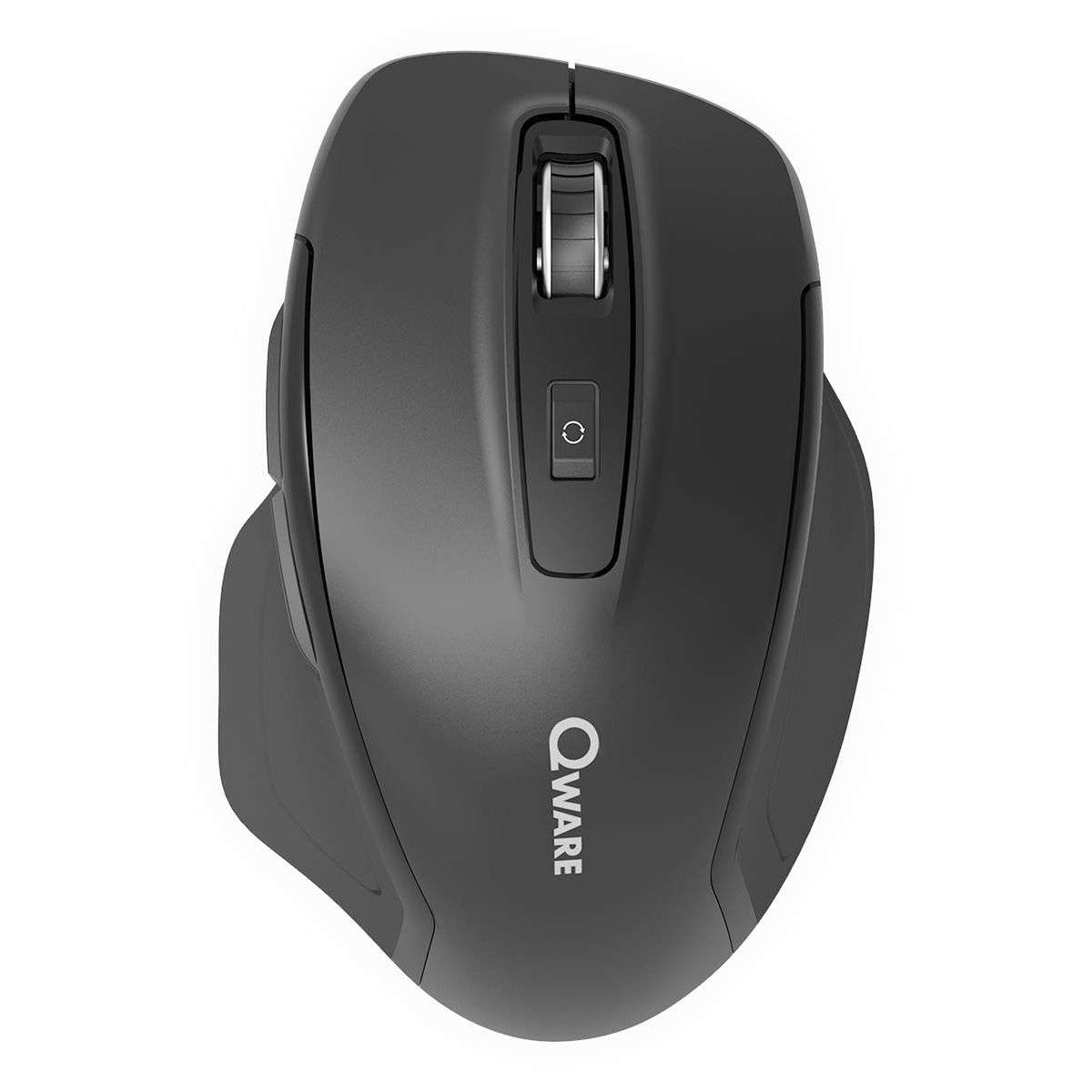 Qware - kabellose Maus Glasgow, schwarz