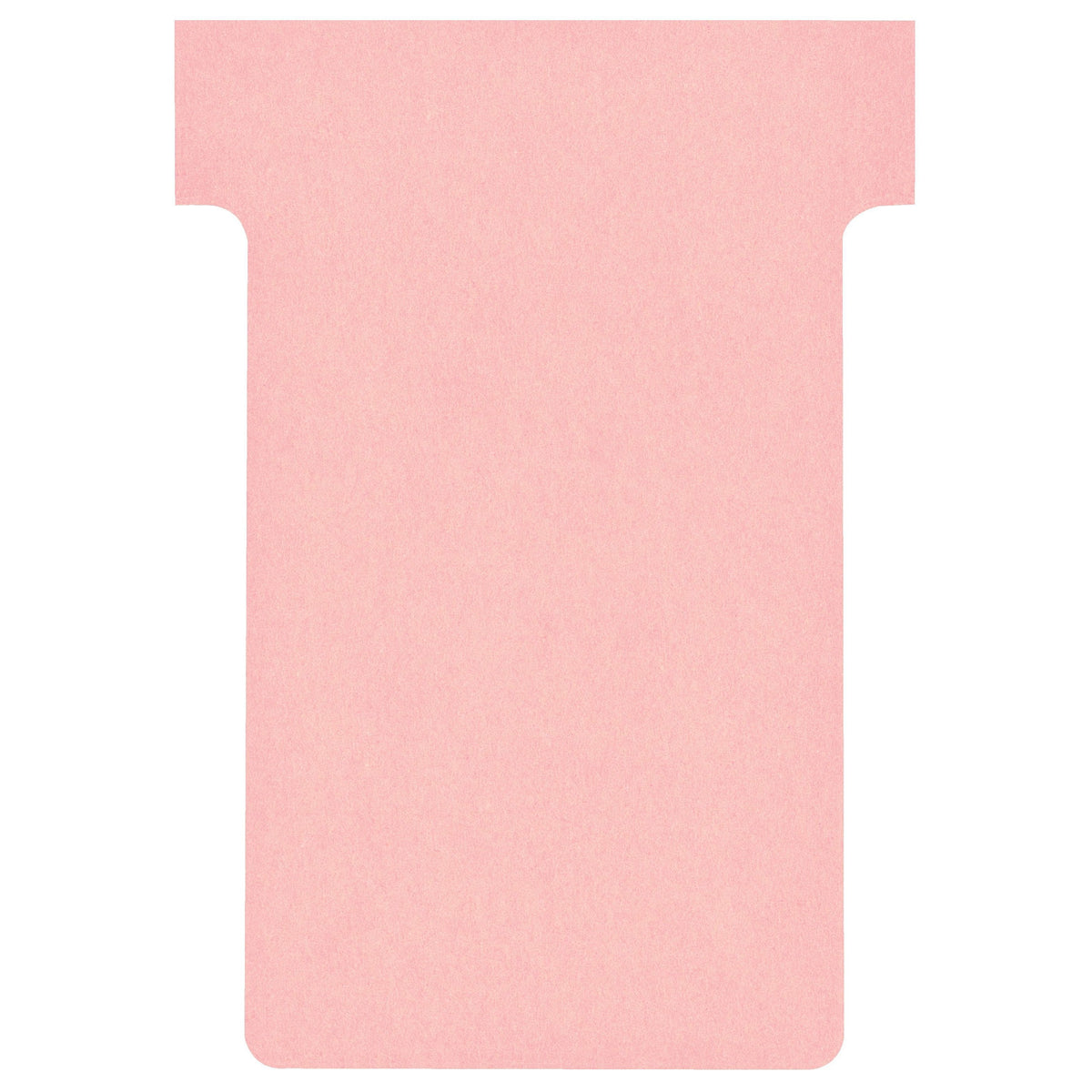 Nobo - T-Karte Nr.2 48mm rosa 100 Stück