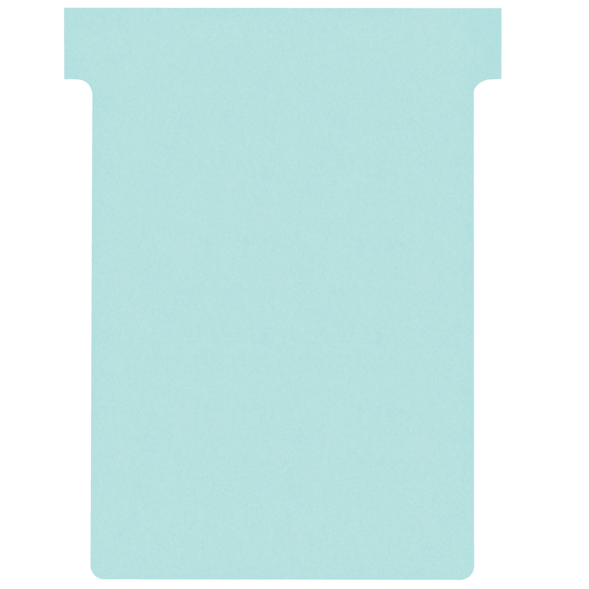 Nobo - T-Karte Nr.3 80mm blau 100 Stück