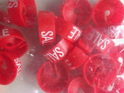 Klika - MB rot-weißer Druck SALE 25 Stück 40 Stück
