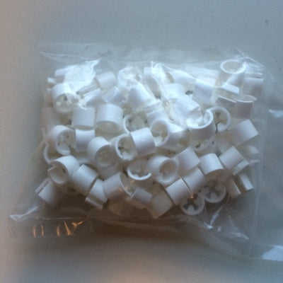 Klika - Minimarker unbedruckt weiß 100 Stück 30 Stück