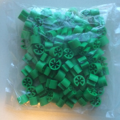Klika - Minimarker onbedrukt gras-groen 100 stuks