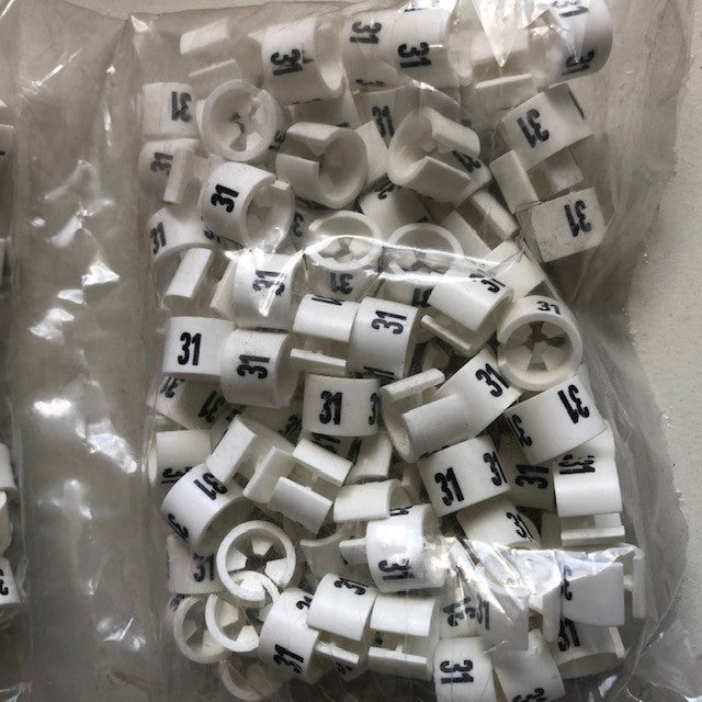 Klika - Minimarker wit/zwart 31 100st