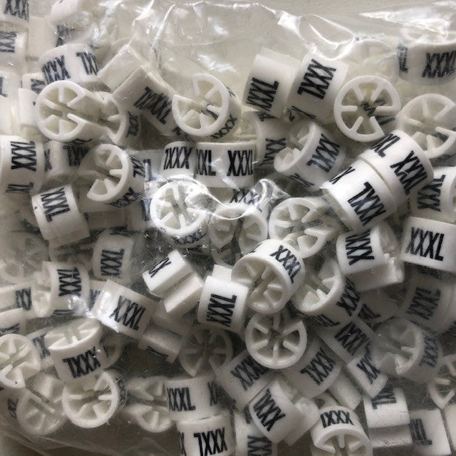 Klika - Minimarker wit/zwart 3XL 100st