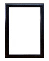 Klika - Klickrahmen 70x100 cm schwarz 25mm 2 Stück