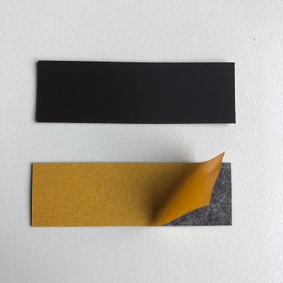 Klika - Magnetisches Etikett selbstklebend. 80x25,4x0,8mm 8 Stück