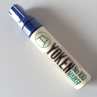 Klika - Stift Yoken Giant 100 blauw beitelpunt