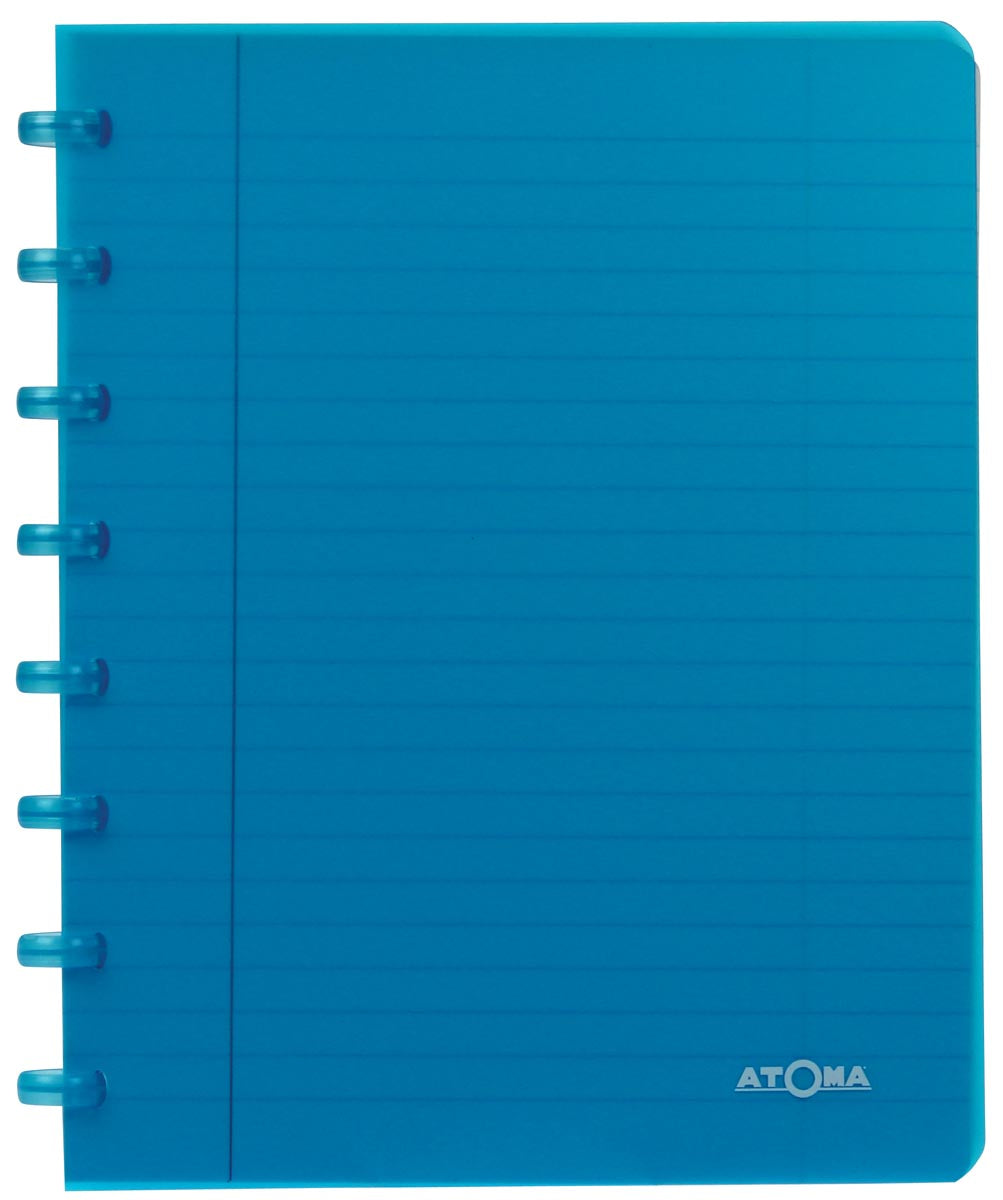 Atoma – Trendiges Notizbuch, ft A5, 144 Seiten, PP, liniert, verschiedene Farben