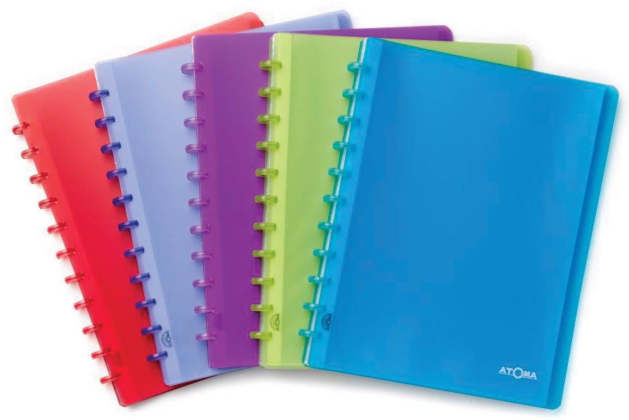 Atoma - Album A4 PP 30 Beutel transparent sortiert