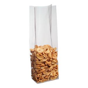 Beutel Kunststoff - Blockbodenbeutel transparent 100/25x280mm 100 Stück