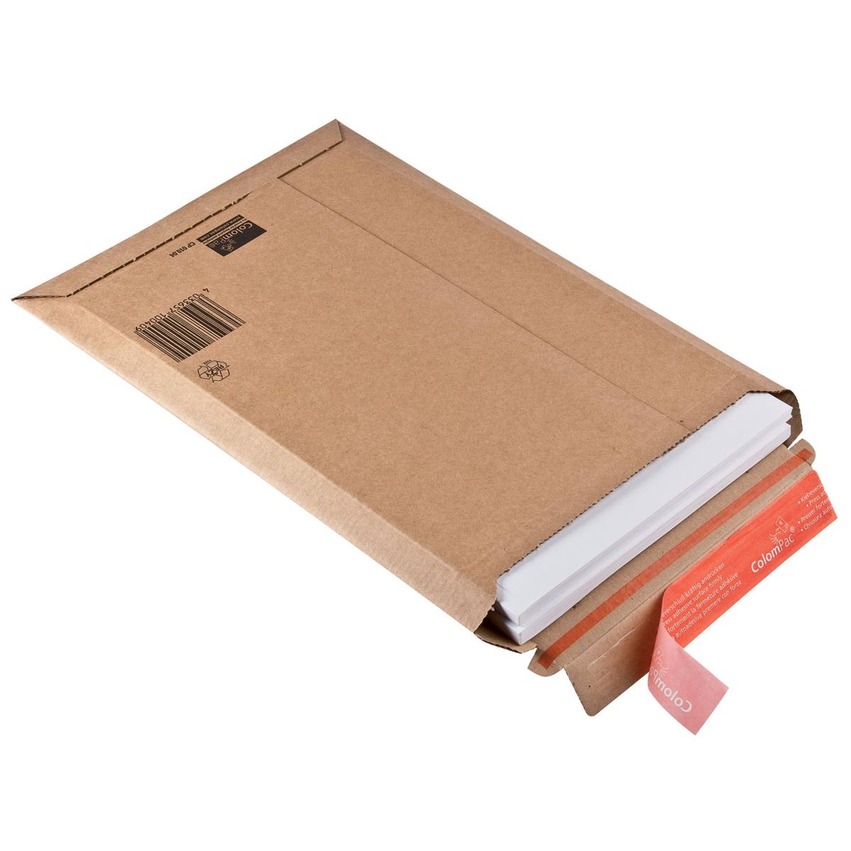 Colompac - Versandumschlag CP010, ft 23,5 x 34 x 3,5 cm, braun