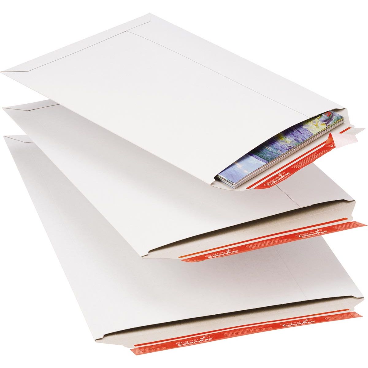 Colompac - Versandumschlag CP012, ft 24,5 x 34,5 x 3 cm, weiß