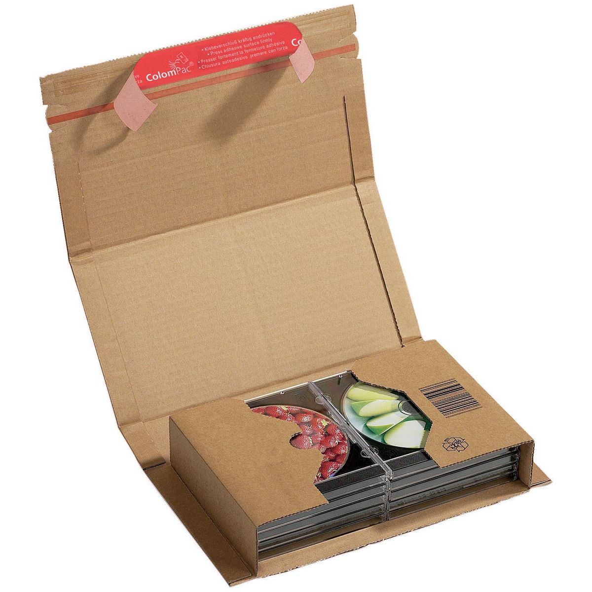 Colompac - Versandkarton CP020, ft 25,1 x 16,5 x 6 cm, braun
