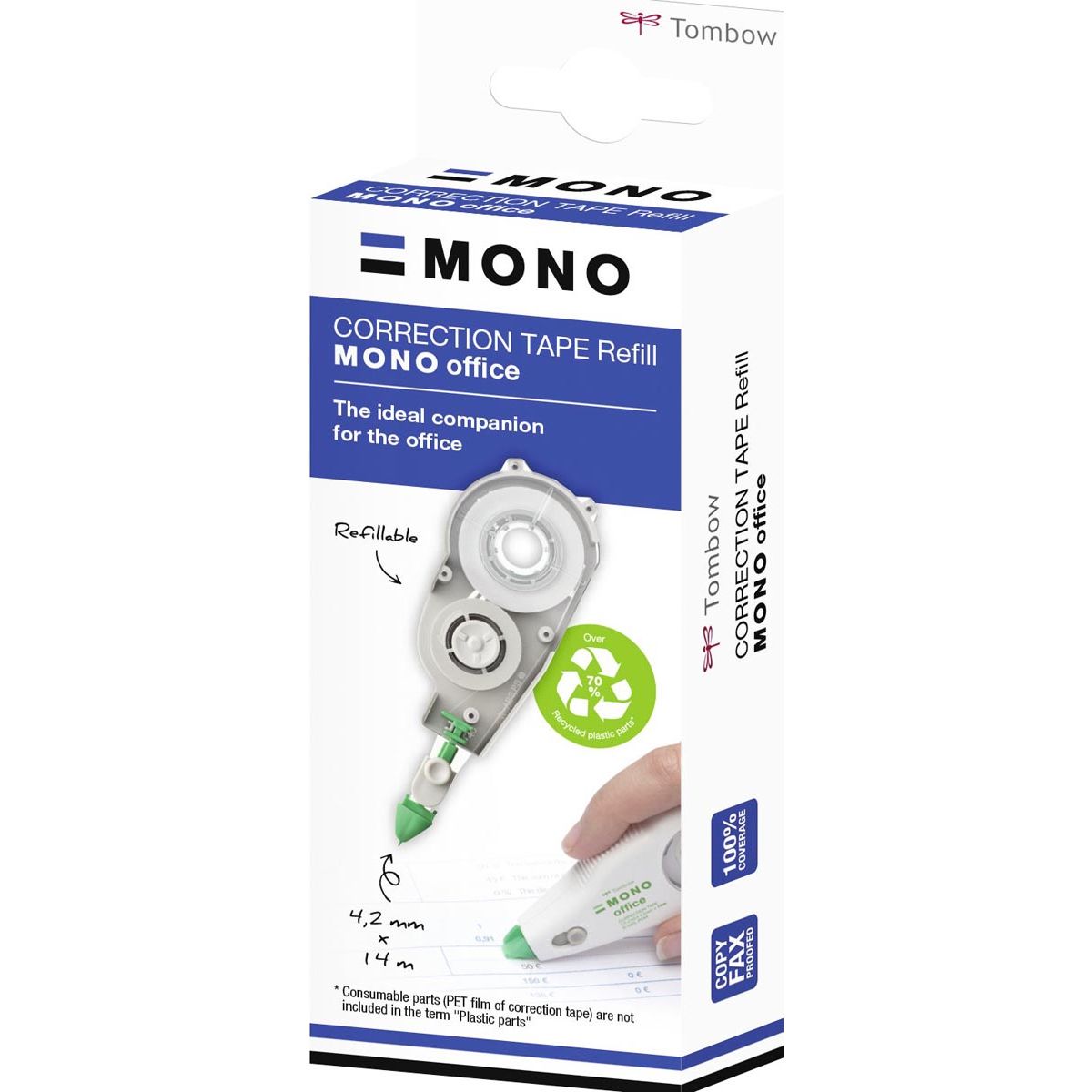 Tombow - Nachfüllung für Korrekturroller Mono