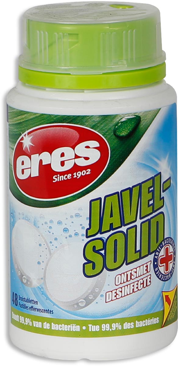 Eres - Javel feste Brausetablette, Dose mit 48 Stück