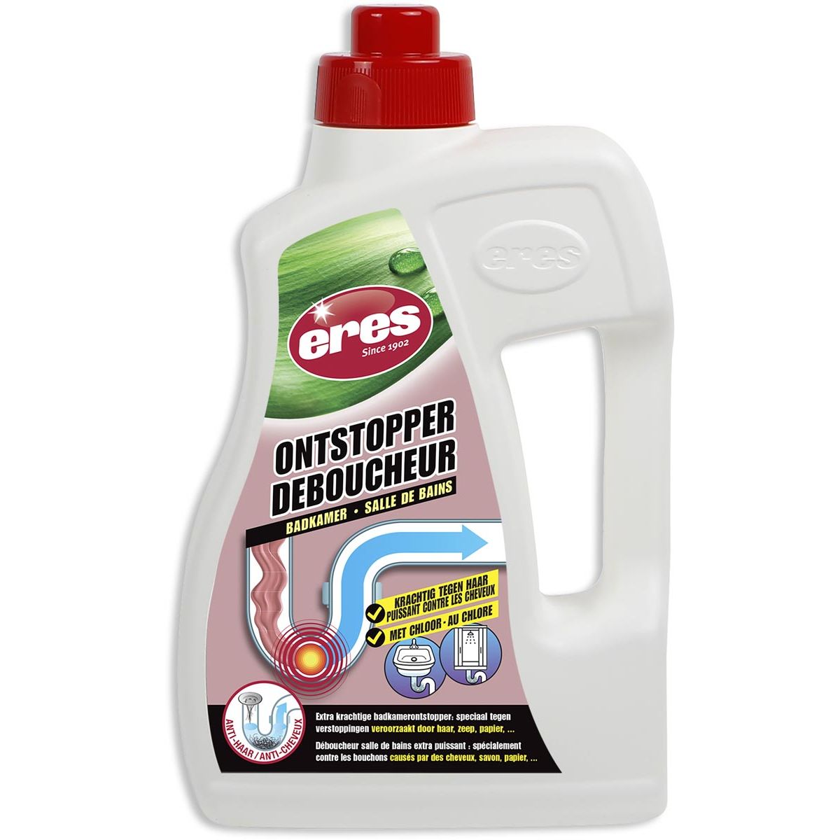 Eres - Badezimmer-Entblocker, Flasche mit 1 l