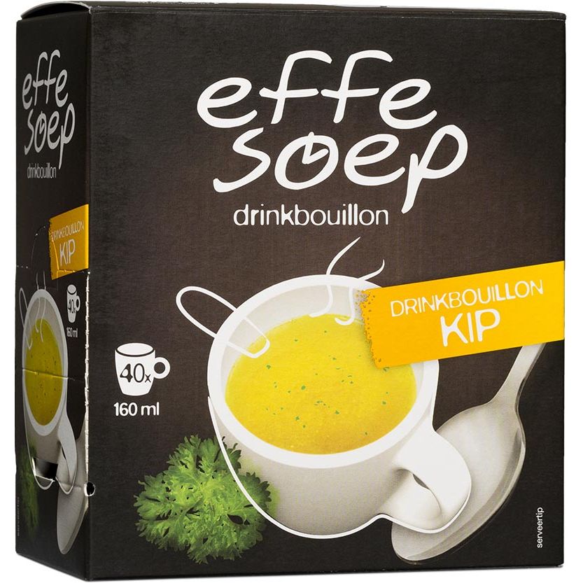 Einfache Suppe - Trinkbrühe, Huhn, 160 ml, Schachtel mit 40 Sticks