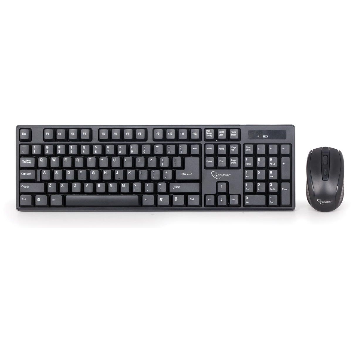Gembird – kabellose Tastatur und Maus, QWERTZ