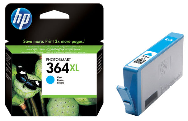 HP - Tintenpatrone CB323EE 364XL blau HC