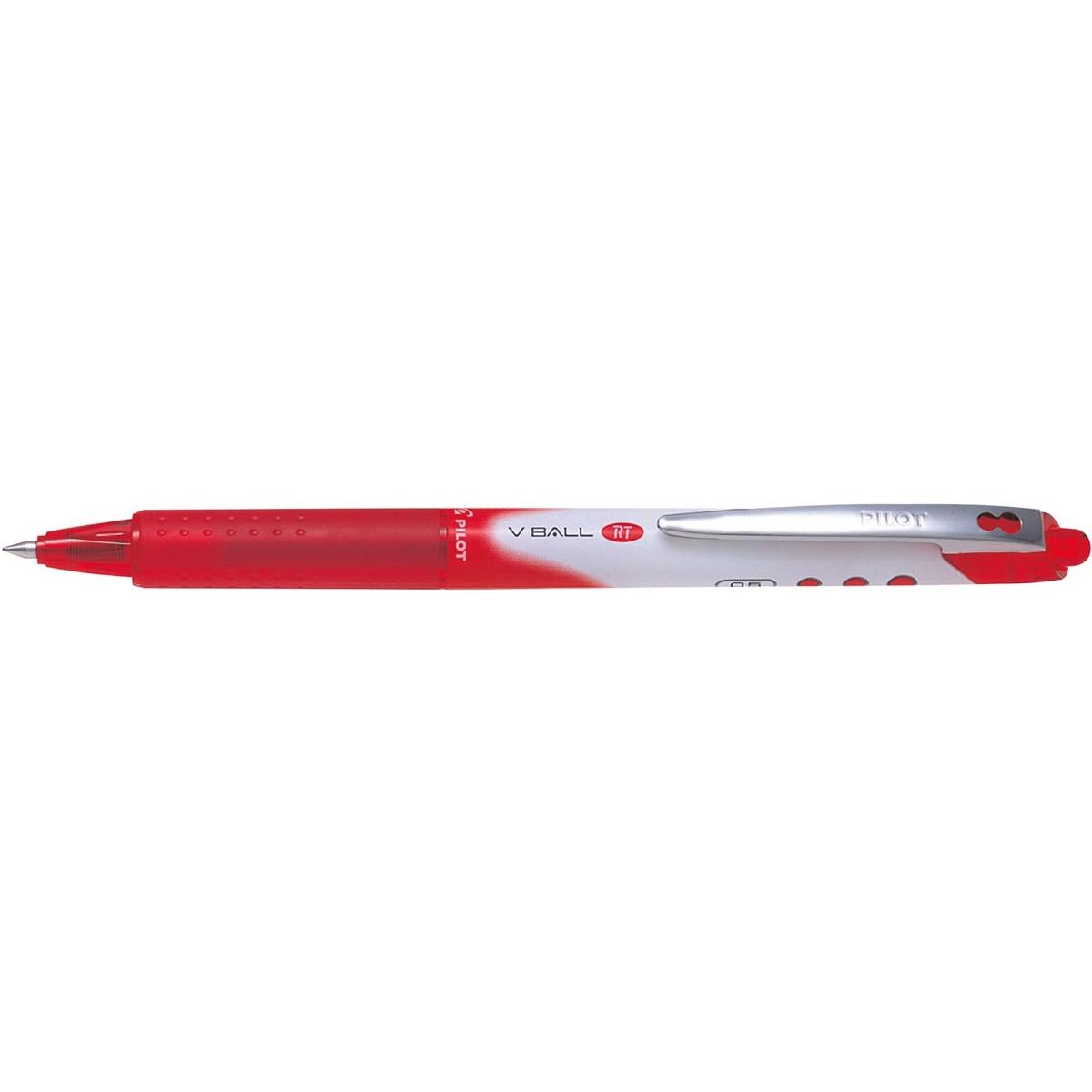 Pilot - Flüssigfarbroller V-Ball RT 05, feine Spitze, rot