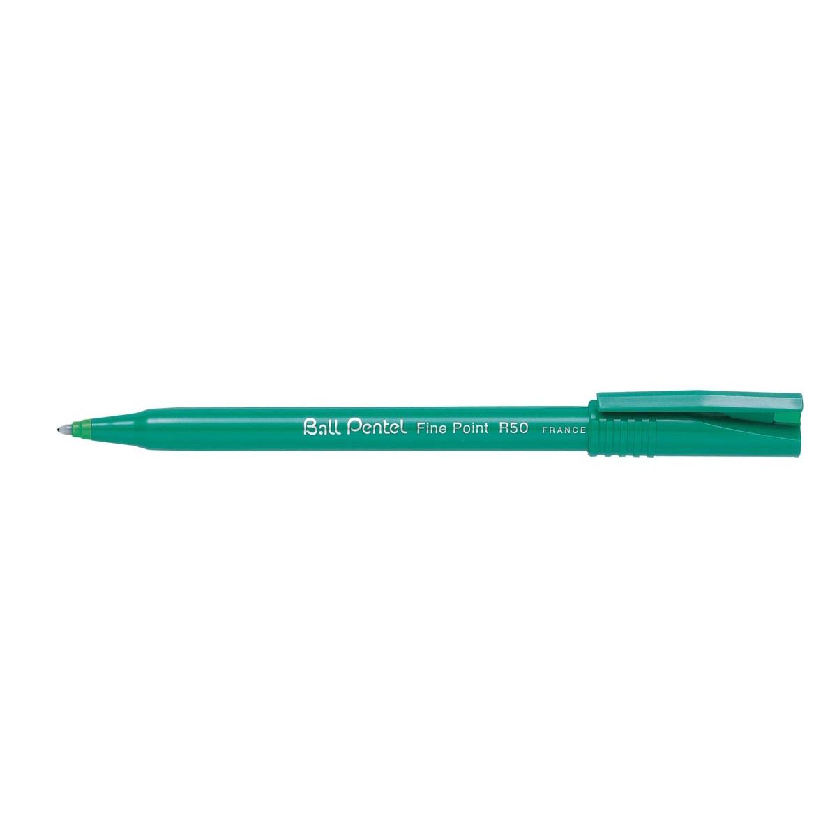 Pentel - Tintenroller R50/R56 grün, mittlere Schrift