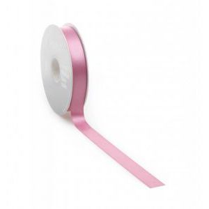 Satinband PREMIUM Double Face 25mm x 25 Meter Altrosa