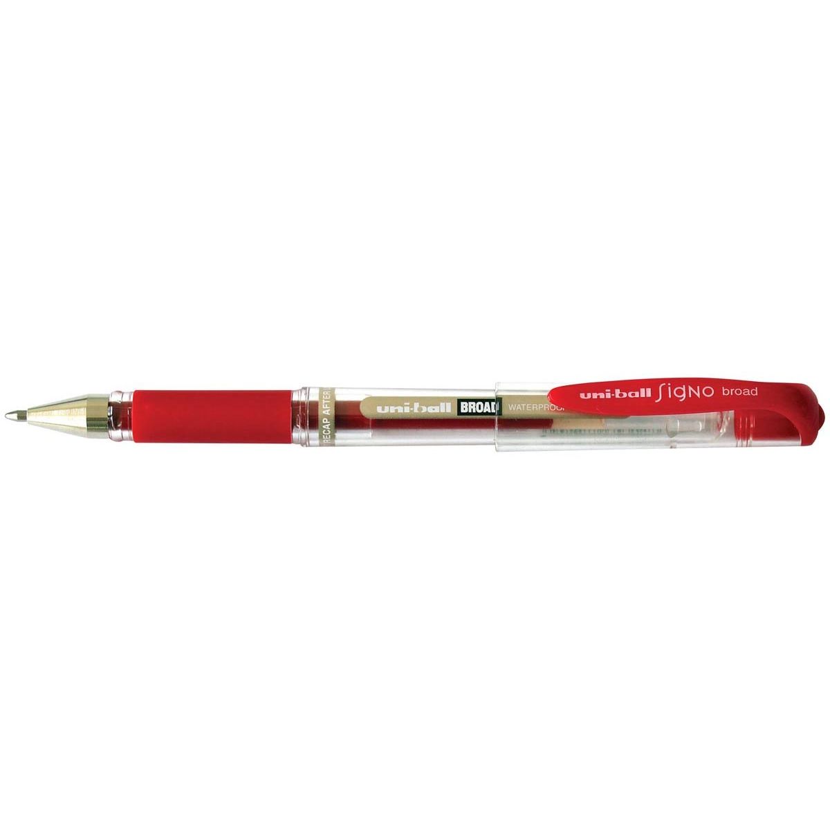 Uni-Ball - Uniball-Roller Signo Broad, 0,65 mm, rot