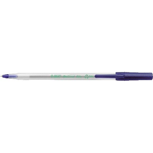 BIC - Kugelschreiber Ecolutions Round Stic Mittelblau | 60 Stück