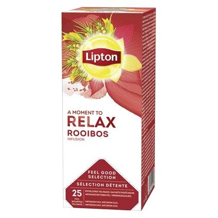 Lipton - Tea Relax Rooibos 25x1,5gr | 6 Stück