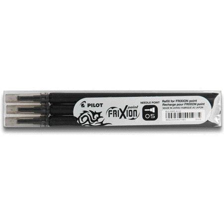 Pilot - Tintenroller-Mine friXion fein schwarz, Set à 3 Stück