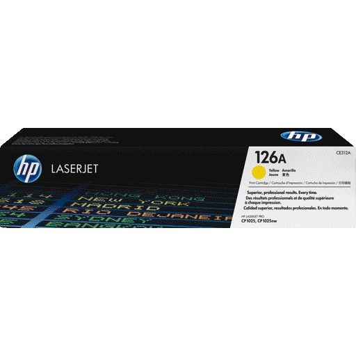 HP - Tonerkartusche ce312a 126a gelb