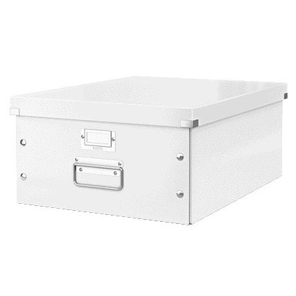 Leitz - Aufbewahrungsbox Click Store WOW groß 350x188x450mm weiß