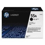 HP - Tonerkartusche ce255a 55a schwarz