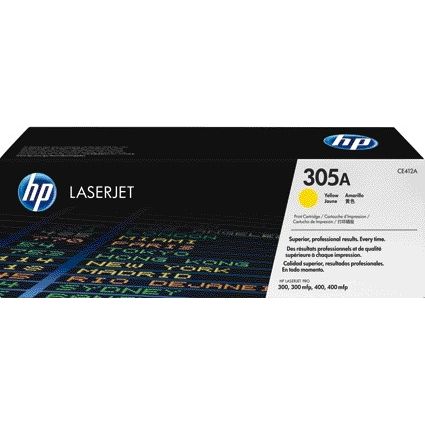 HP - Tonerkartusche ce412a 305a gelb