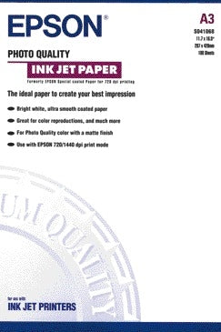Epson - Inkjet-Papier s041068 A3 104gr