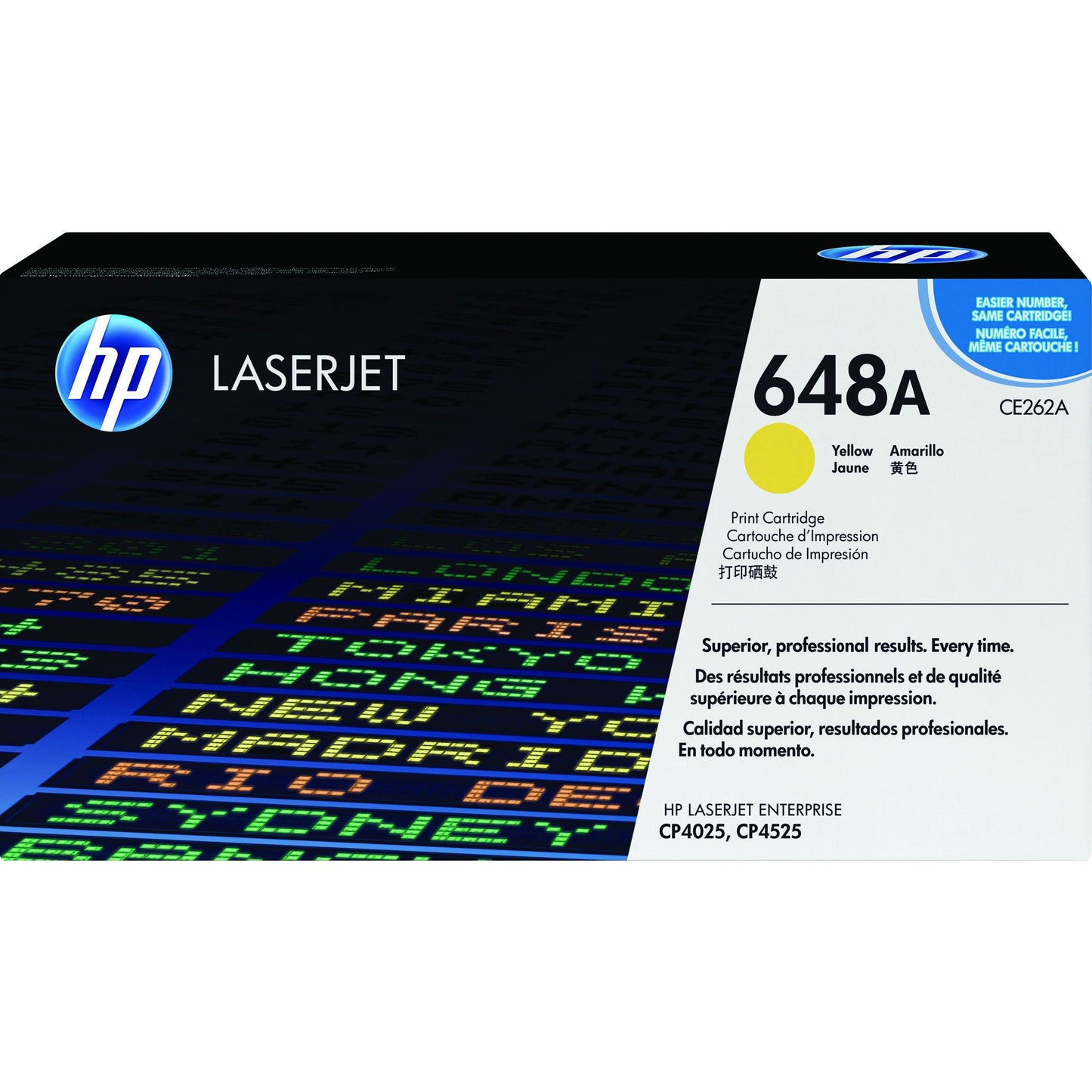 HP - Tonerkartusche ce262a 648a gelb