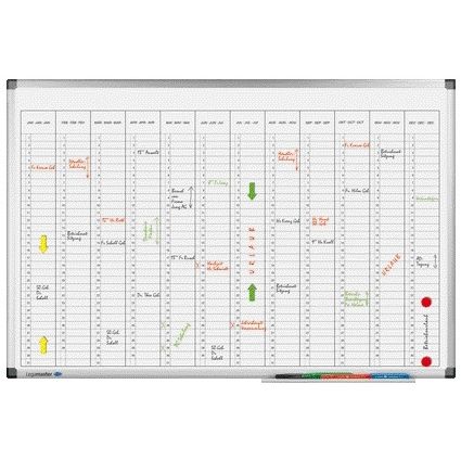 Legamaster - Planungstafel Premium Jahresplaner vertikal 60x90cm