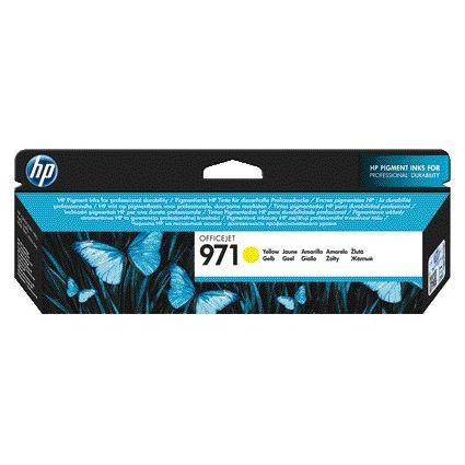 HP - Tintenpatrone cn624ae 971 gelb