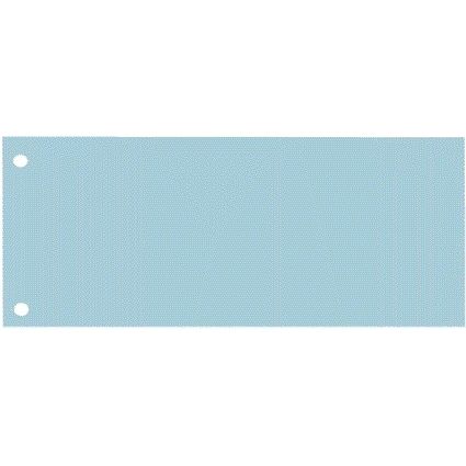 Oxford - Trennstreifen schmal 240x105mm 190gr blau 100 Stück