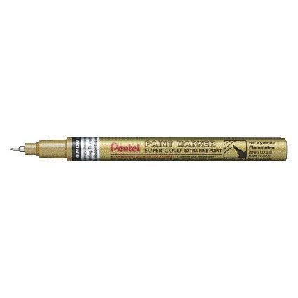Pentel - Filzstift mfp10 rund 0,7 mm gold