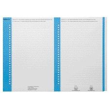 Elba - Reiterstreifen Nr. 8 138x6mm seitlich blau 10 Blatt