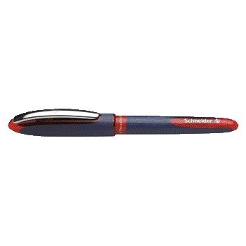 Schneider - Tintenroller One Business 0,6mm rot | 10 Stück