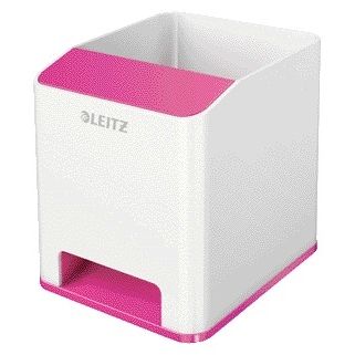 Leitz - Stifthalter WOW weiß/rosa