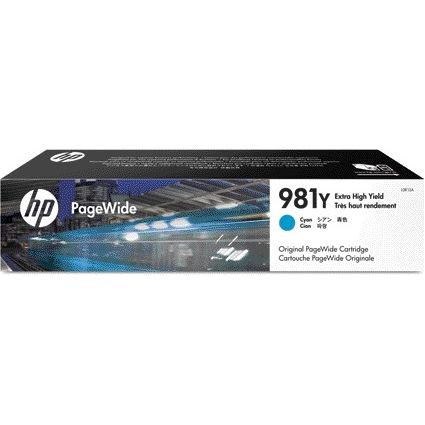 HP - Tintenpatrone l0r13a 981y blau
