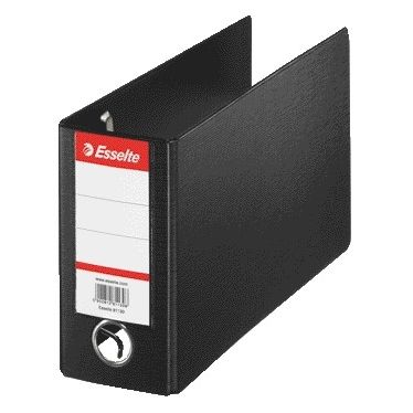 Esselte - Ordner giro 80mm PP 16x28cm schwarz