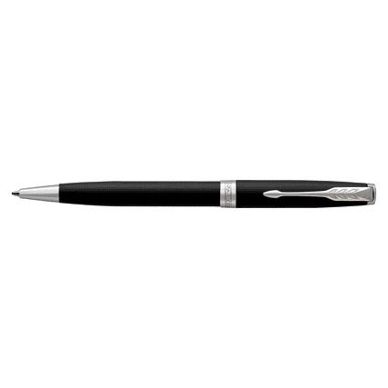 Parker - Kugelschreiber Sonnet mattschwarzer Lack CT medium