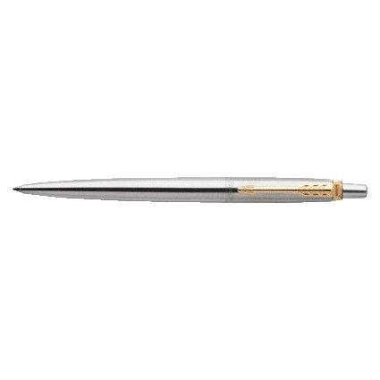 Parker – Jotter Edelstahl GT mittelgroßer Kugelschreiber