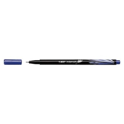 BIC - Fineliner Intensity fein blau | 12 Stück