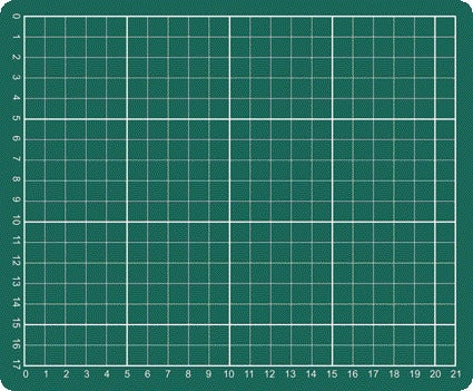 Office - Schneidematte A5 230x190mm grün